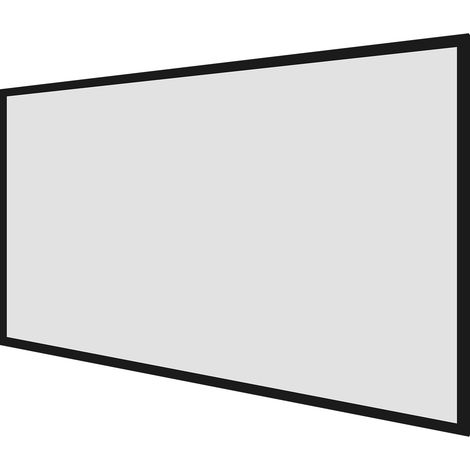 Écran Projection 120 pounces Format 16:9 Home-Cinéma ou bureautique, 274 x 158 cm, Fixation Mur ou Plafond, Full HD 3D 4K (1/5)