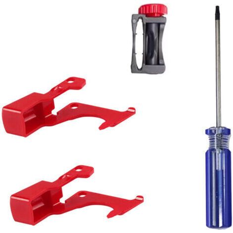 Interrupteur de rechange pour aspirateur Dyson V11 V10, bouton de déverrouillage amélioré pour Dyson V15 V11 V10 (2 interrupteurs + 1 bouton + 1 tournevis) (1/5)