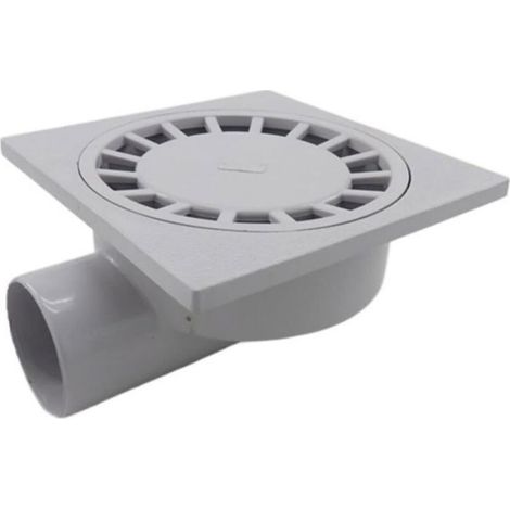 Drainage Mural - PVC - 75 mm - Crépine ABS - Antiodor - 200x200 mm - 1 Pièce (1/4)