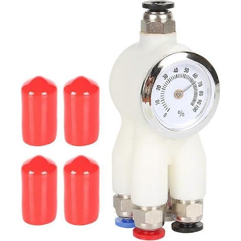 4-in-1-PTFE-Adapter-Materialrohr-Erweiterungsanschluss AMS Connect 4 Zuführungsmodule für Bambu Lab X1/P1 X1C P1S P1P A1 A1mini (1/5)