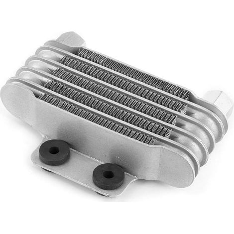 Refroidisseur Universel d'huile de Moto - 5 Lignes Universal Moteur d'huile de Refroidisseur de Refroidissement Radiateur de Radiateur pour le Vélo de Moto de 125 à 250 Cm3 ATV - (1/5)