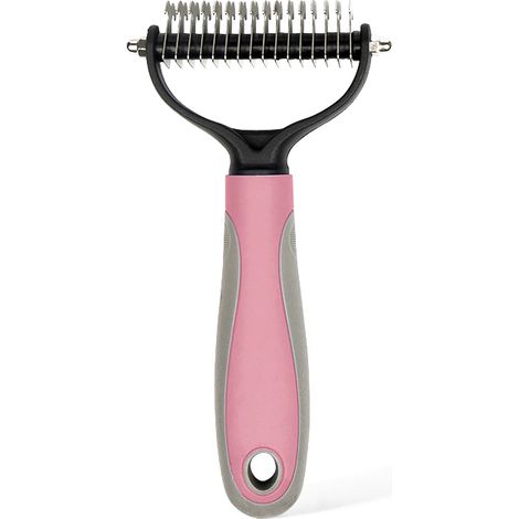 Peigne de toilettage double face pour animaux (1/2)
