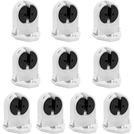 Douille éclairage fluorescent pour Tube Fluorescent à LED, 10pcs (1/5)