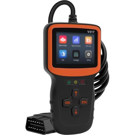1 escáner de diagnóstico automotriz para motor, comprobador de motor. (1/5)