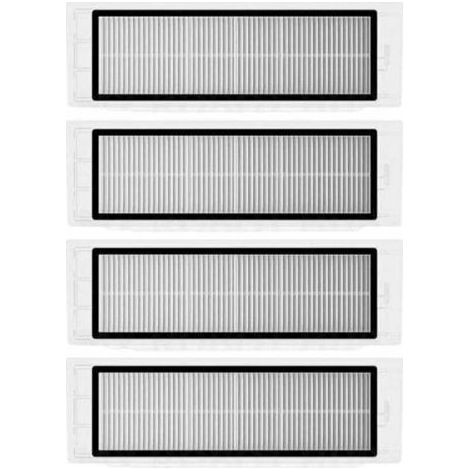 Lot de 4 filtres HEPA pour aspirateurs Xiaomi Roborock S6 S5 MAX S60 S65 S5 S50 S55 E25 E35 (1/4)