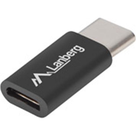 Câble USB-C vers Micro USB Lanberg AD-UC-UM-02 (1/2)