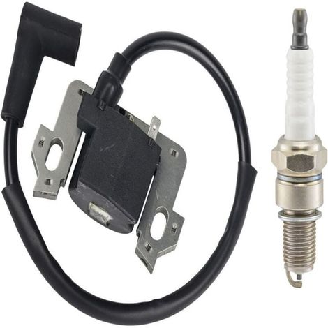 Bobine d'allumage de rechange avec bougie - Compatible GC135, GC160, GC190, GCV135, GCV160, GCV190 - Référence 0500-ZL8-004 - Allumage fiable pour moteurs. (1/4)
