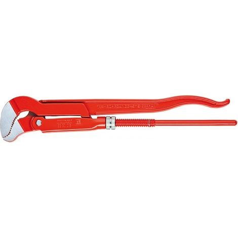 KNIPEX 83 30 030 Giratubi con ganasce ad "S" rossa, verniciata a polvere 680 mm