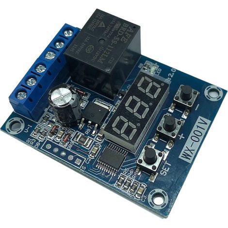Détection de tension pour module de protection avec moins pour clé, bouton d'ajout, réglage pour (1/4)