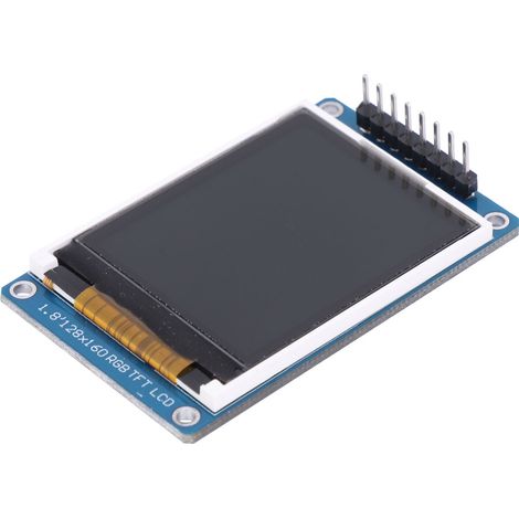 Module écran LCD TFT 1.8 pouces 128RGB x 160 résolution interface périphérique série pour Arduino (1/3)