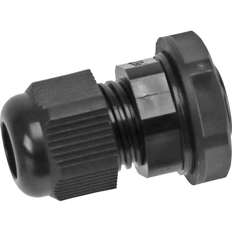 KSS Kabelverschraubung, PG-7, schwarz, IP68, 3 bis 6,5 (1/3)