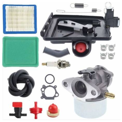 498170 Vergaser – 7699056 790849 Federnsatz für Motor 122000, Modell 4–7 PS, ungehindert, mit Luftfiltersatz