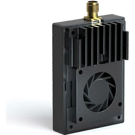 Einstellbarer Hochleistungs-Videosender 4,8–6,2 GHz, 7 W, 96 Kanäle, 3–8 Sekunden Reaktionszeit, eingebautes Mikrofon für Drohnenflüge über große Entfernungen (1/5)