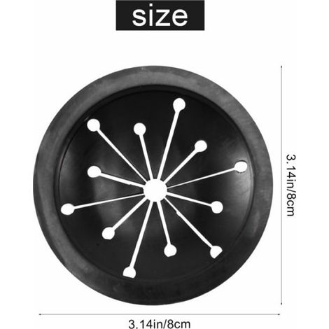 Accessoires pour Broyeur de DéChets Alimentaires Bouchons de Vidange Protections Anti-éClaboussures pour ModèLes Whirlaway et - (1/5)