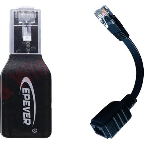 Contrôleur solaire, connectivité WIFI, compatibilité RS485, câble WIFI24G N (1/2)