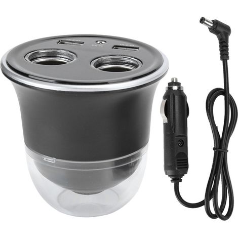 Ideale per gli inverter per auto, è il compagno di viaggio perfetto: converte la corrente a 12V in corrente alternata, è dotato di una porta USB per la ricarica rapida e il suo design compatto con por