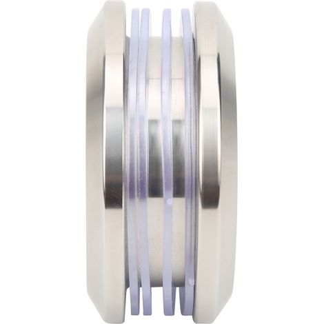 Poignée ronde en acier inoxydable pour porte de douche coulissante en verre, bouton de porte en bois pour salle de bain à domicile (1/5)