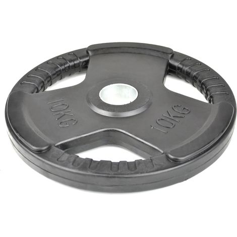 Peso metálico con superficie de goma 10 kg MASTER