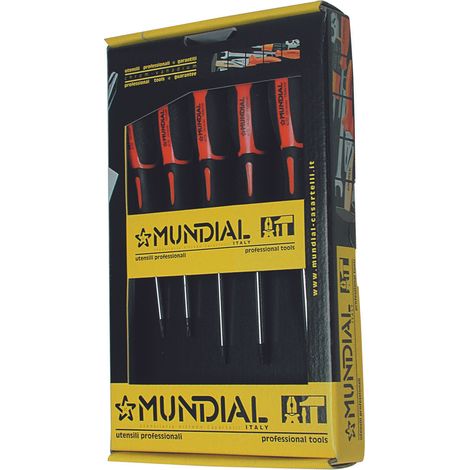 serie giraviti torx mundial 5 pezzi