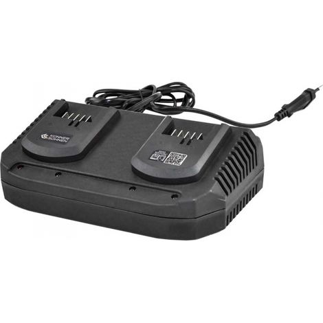 Chargeur double rapide de batteries rechargeables 20V KS C35A-2 (1/2)