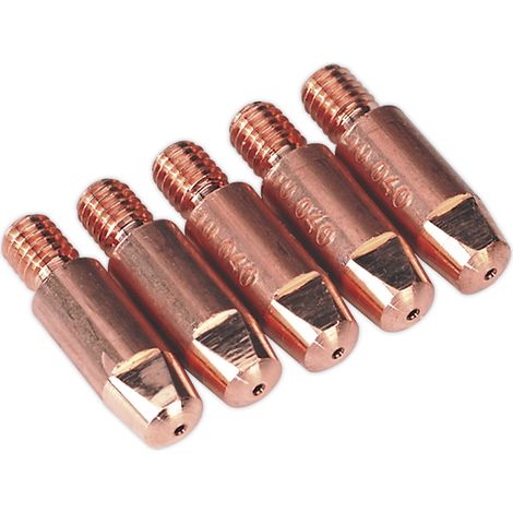 Sealey Aluminium Contact Tip 1.2mm MB25/36 - Pack of 5 MIG922 (1/2)