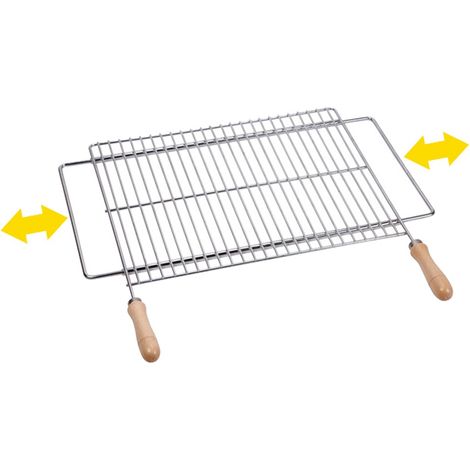 Sauvic Parrilla Extensible acero inoxidable 60-70 cm