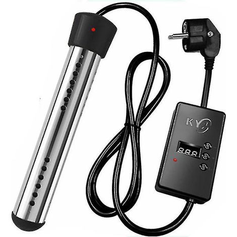 Baignoire balnéo électrique Evago 3000 W, modèle voyage, en acier inoxydable, pour piscine. (1/5)