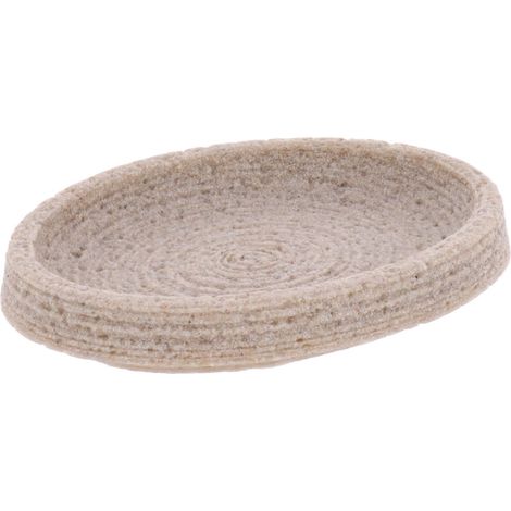 Portasapone da bagno Lina color sabbia (1/3)