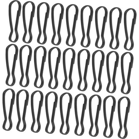 Stück Edelstahlclips für Gardinen und Schlüsselbänder (1/5)