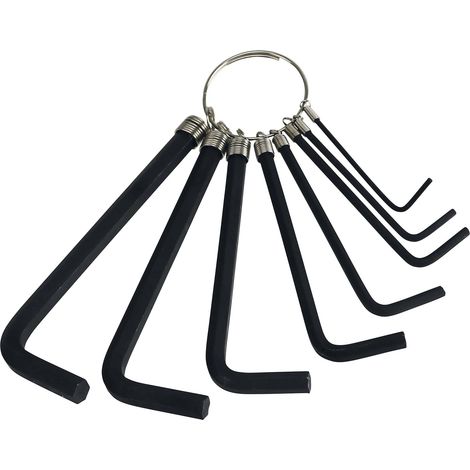 Set de clés hexagonales KINZO, 8 pièces (1/2)
