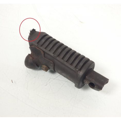 [PRODUIT D'OCCASION] Cale pied pilote gauche origine pour moto fixation 22mm Ø8mm (1/2)