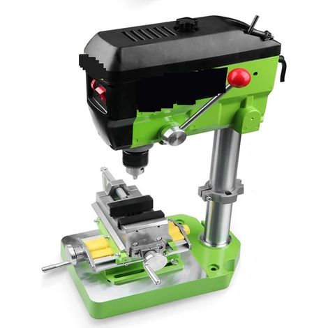 Perceuse d'établi Multifonction 1,5-13 mm, Mini perceuse d'établi Domestique, Outils de Fabrication de Perles industrielles, fraiseuse 680 W (1/5)