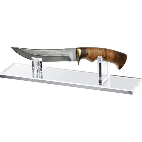 Présentoir en Acrylique Couteaux, Présentoir à Collection, Porte-Couteaux Transparent, Organisateur Couteaux, Support Présentoir Couteaux pour Camping Chasse Pêche