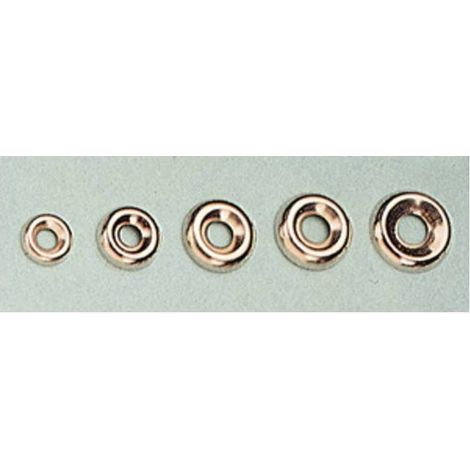 SC ORLI SOTTOVITE ACCIAIO NICHELATO 12 MM  50 PZ