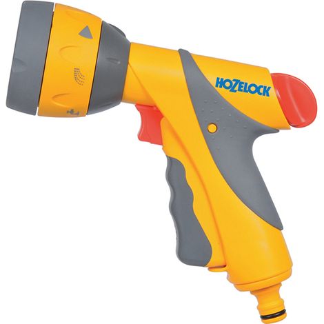 HOZELOCK Plastic Multi-Stream Garden Watering Spray Gun Plus for Outdoor Plant Irrigation