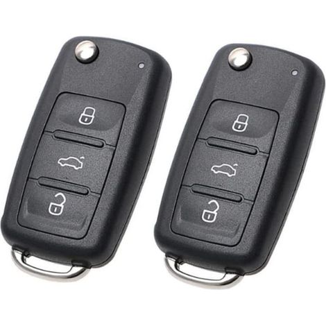 Compatible avec le boîtier de clé Volkswagen 202AD3 (1/5)