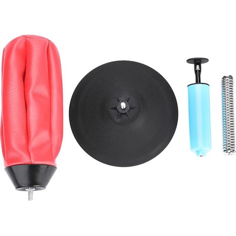 Balle de frappe en PU de bureau, soulagement du stress, Sport pour adultes, entraînement de boxe (rouge) (1/5)