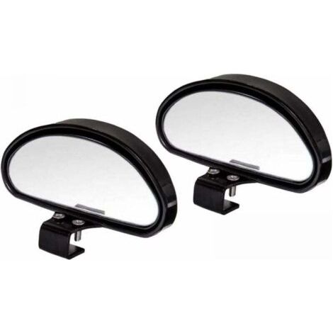 2PCS Retroviseur Conduite Accompagnée Retroviseur Angle Mort Miroir D'angle Mort RéTroviseur Conduite Accompagnée pour Tous Les Voitures- Miroir Convexe Angle réglable (1/4)
