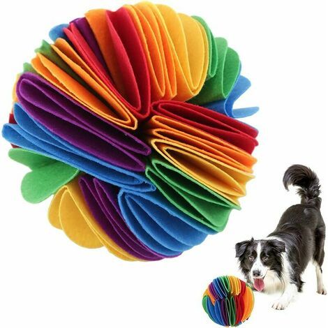 MINKUROW Palla Da Fiuto Per Cani Addestratori Per Cani Tappetino Da Fiuto Per Cani Giocattolo Ad Alimentazione Lenta Palla Da Fiuto Giocattolo Interattivo Per Cani Giocattoli Puzzle Per Cani Addestram (1/5)