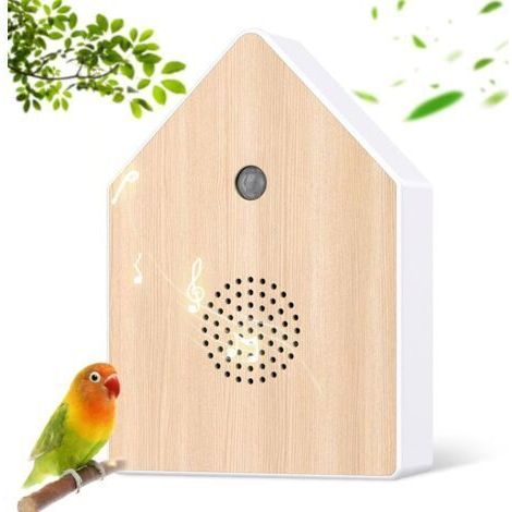 Boîte à Musique Chant des Oiseaux, Boîte à Détecteur de Mouvement avec Support Mural, pour Le Spa, Le Bain et La Relaxation (1/5)