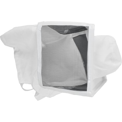 Chapeau d'apiculteur contracté en maille respirante avec bordure blanche, style cowboy, idéal pour l'apiculture, la chasse et la randonnée. (1/5)