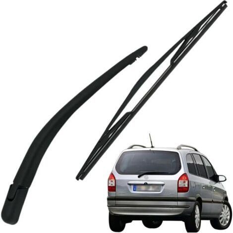 Rear Wiper Arm and Wiper Blade, Rear Wiper Arm Natural Rubber All Weather Replacement Kit for Opel Zafira A 1998-2005 (1/5)