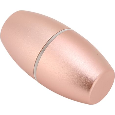 Rouleau Anti-Brilliance en Pierre Rose pour Massage Facial - Absorbe l'Excès d'Huile (1/5)