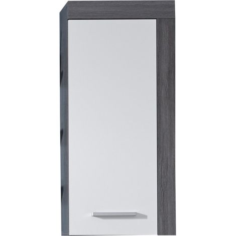 trendteam smart living Mobili, Derivato del Legno, Bianco, 36 x 79 x 23 cm (1/3)