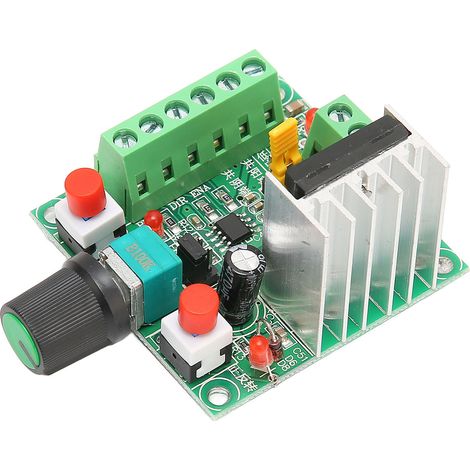 Module de commande de moteur pas à pas PWM réglable DC 5-12V 15-160V 3 fréquences, générateur de signal sur PCB, régulateur de vitesse (1/5)