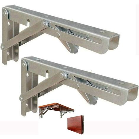 Étagère pliable en acier inoxydable 316, max. 250 kg, pour bateaux, bancs, tablettes, support pour bateaux, motels, caravanes (1/5)