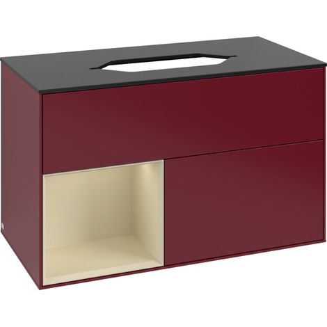 Villeroy & Boch F652HJHB Meuble sous lavabo Finion F65 (1/3)