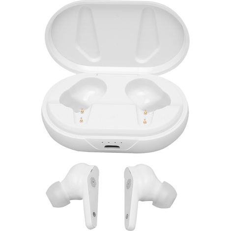 Casque Bluetooth avec compartiment de chargement, version sans fil Bluetooth 5.0, double écouteur pour appels (1/5)