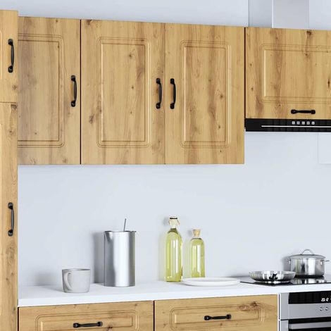 vidaXL Armario pared cocina Kalmar madera ingeniería roble artesanal (1/5)