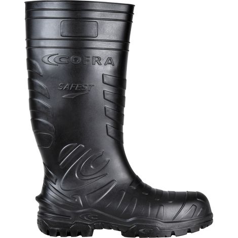 Stivale in poliuretano Cofra SAFEST BLACK S5S CI LG FO SR - Taglia: 47
